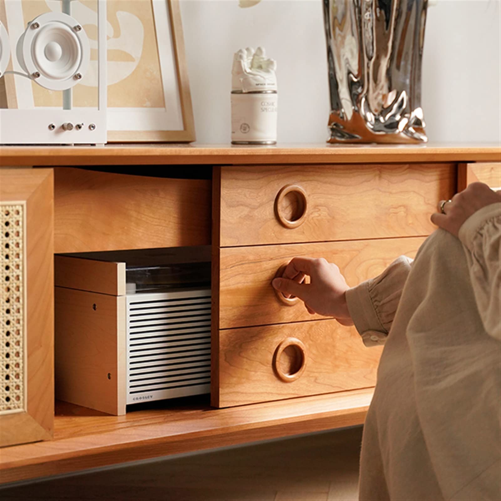 Amazon.com: TV Stand TV Cabinet Japanese Style TV Stand, Modern TV